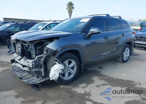 2021 Toyota Highlander L from USA, damaged, VIN 5TDCZRAH2MS083137